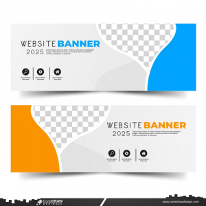 abstract Website Banner Premium Design background 