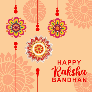 Raksha Bandhan Greeting With Friends Vector Design 2024 Download For Free