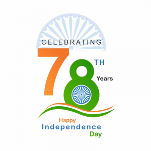 Happy 78  Indian Independence Day Celebration Typography Banner Cdr Download For Free