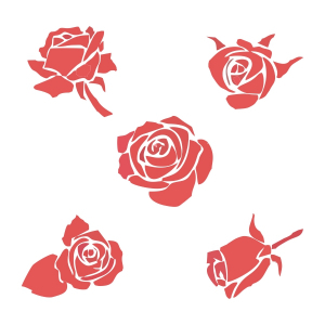 Rose Vector Art Illustrations for Free Download CDR on CorelDrawDesign