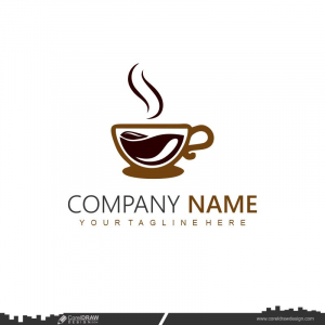 Coffee Logo Vector Royalty Free cdr vector 