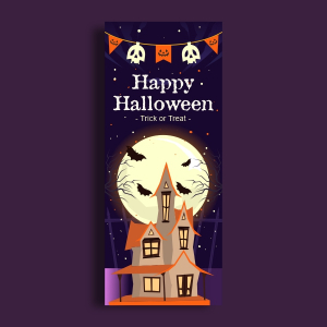 Celebration Banner Of Halloween 2024 Vector Download For Free