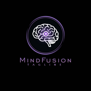 Brain Logo MindFusion Brand Vector Free CDR File