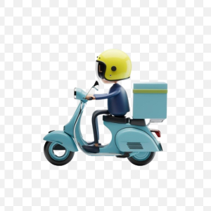 Delivery Boy 3D Render High Quality Png Download For Free