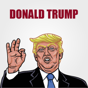 Donald Trump Vector illustration Design Download For Free