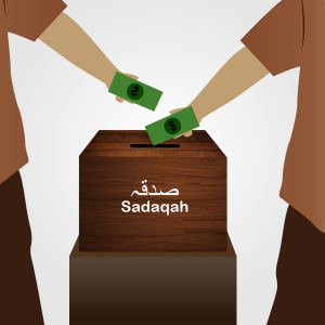 Sadaqah Banner  vector Creative Design For Free In CDR file