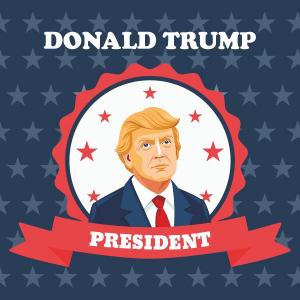 Donald Trump poster CDR file download for free