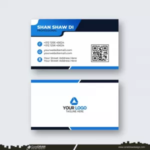 corporate modern business card design download