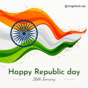 Happy Republic Day Download Editable Template