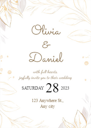 Invitation Card Save The Date Download Free 