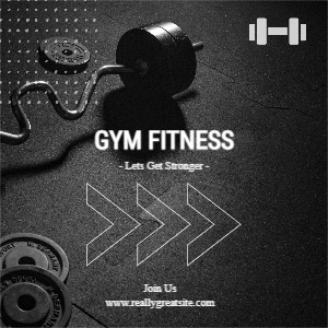 Gym Fitness Poster Download Free