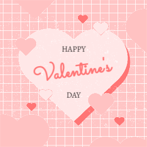 Modern Love Happy Valentine's Day Instagram Post