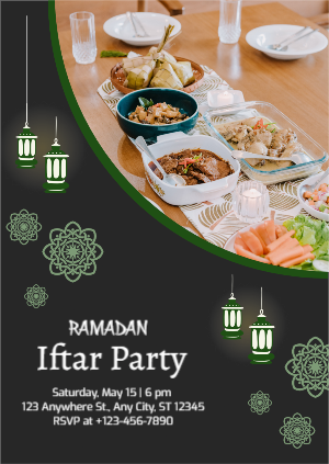 Modern Ramadan Poster Template