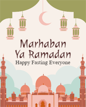 Marhaban Ya Ramadan Instagram Post