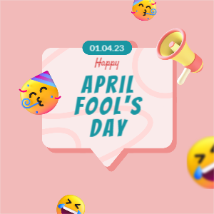 April Fool's Day Instagram Post