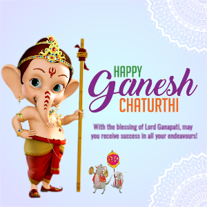 Ganesh Chaturthi Online Tempate For Family And Friends For Whatsapp Status And Insagram post