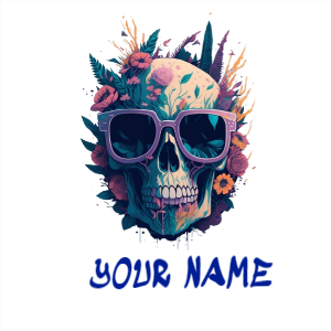 Cool Gaming Logo For Youtube And Insta Dp With Skull Online Template