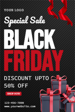 Special sale black Friday template design download for free