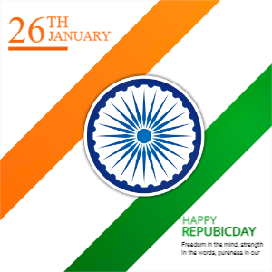 REPUBLIC DAY TEMPLATE BANNER