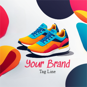 Colorful Shoe Vector logo Design For Shoe Brand Template Design