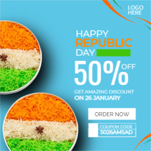 REPUBLIC DAY FOOD BANNER 
