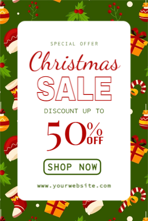 Christmas Sale design download for free