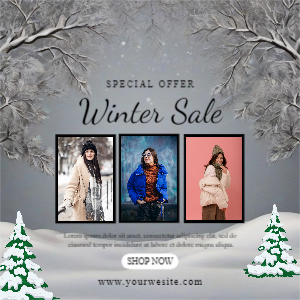 winter sale design download for free