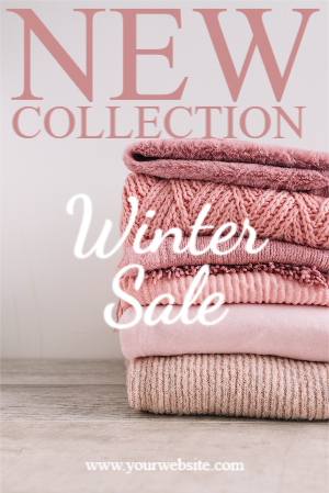 winter collection sale design download for free