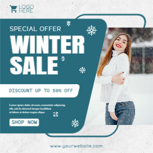 Special Offer Winter Sale Design Download For Free