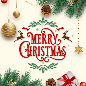 Marry Christmas template Design Download For Free
