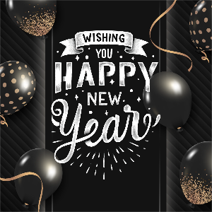 happy new year template design download for free
