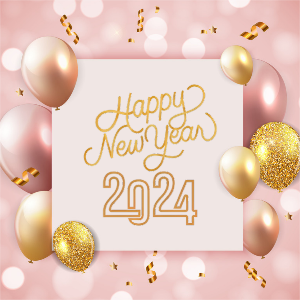 Happy New Year Photo Centeric Greeting Template For Free