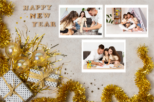 happy new year 2024 template design download for free