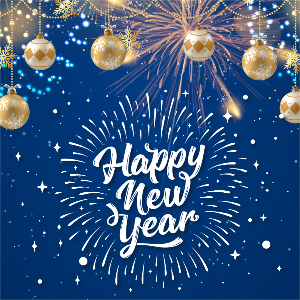 happy new year 2024 template design download for free
