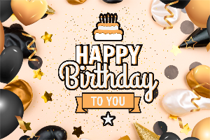 happy birthday template design download for free