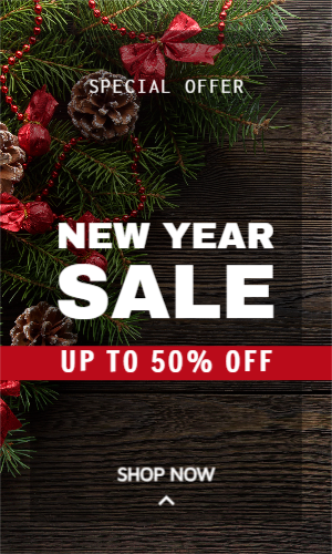 new year sale template design download for free