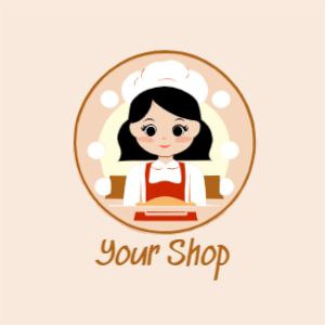 Bakery Shop 2D Vector Logo Template Design Template For Free