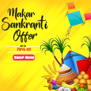  Happy Makar Sankranti 2024  festive offer banner  Design Template Download For Free