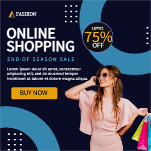 online shopping banner 