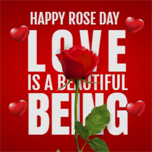 Happy Rose Day 2024 Greeting Template Design For Free