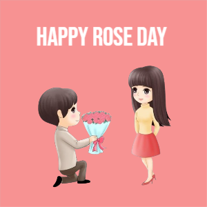 Happy Rose Day 2024 Greeting Template Design For Free