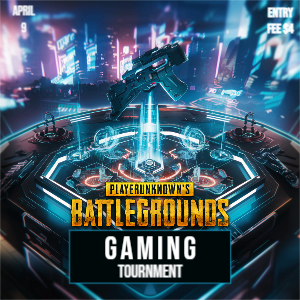 PUBG Gaming Tournment Sci-Fi Poster Design Template For Free