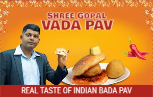Indain Vada Pav Banner Stall Design Template For Free
