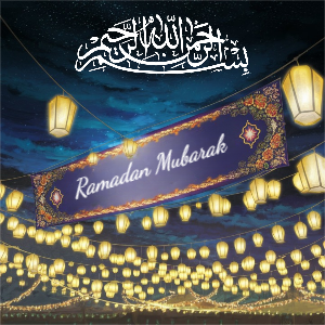Ramadan Mubarak template design download for free