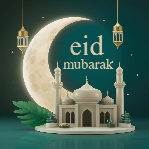  Eid Mubarak Greeting Template Download For Free