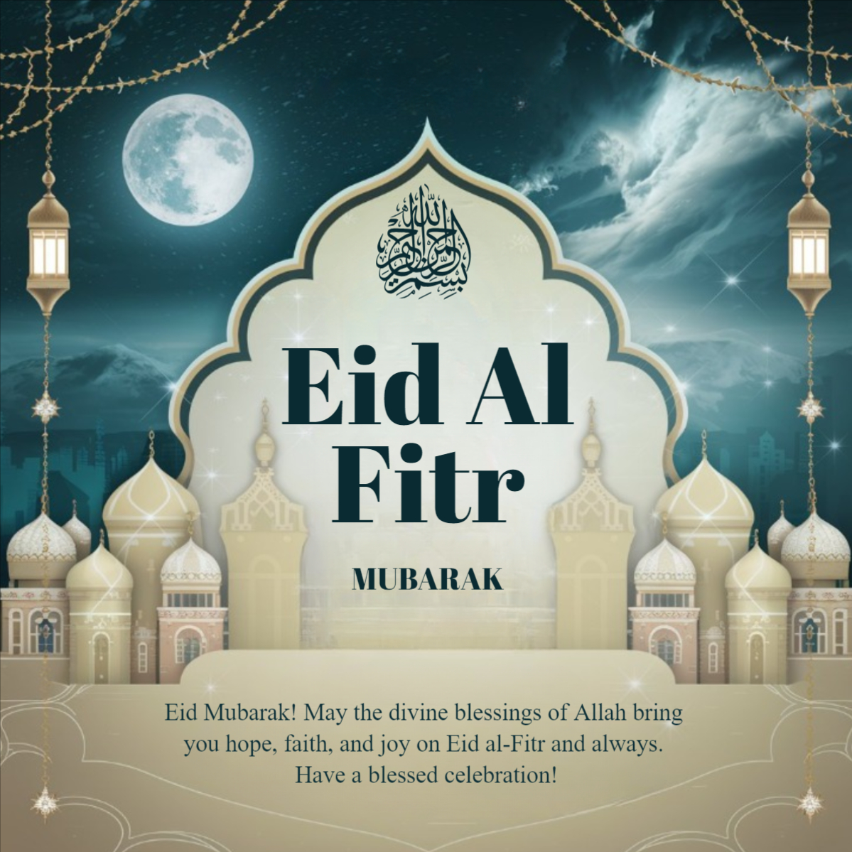 Eid Al Fit template design download for free