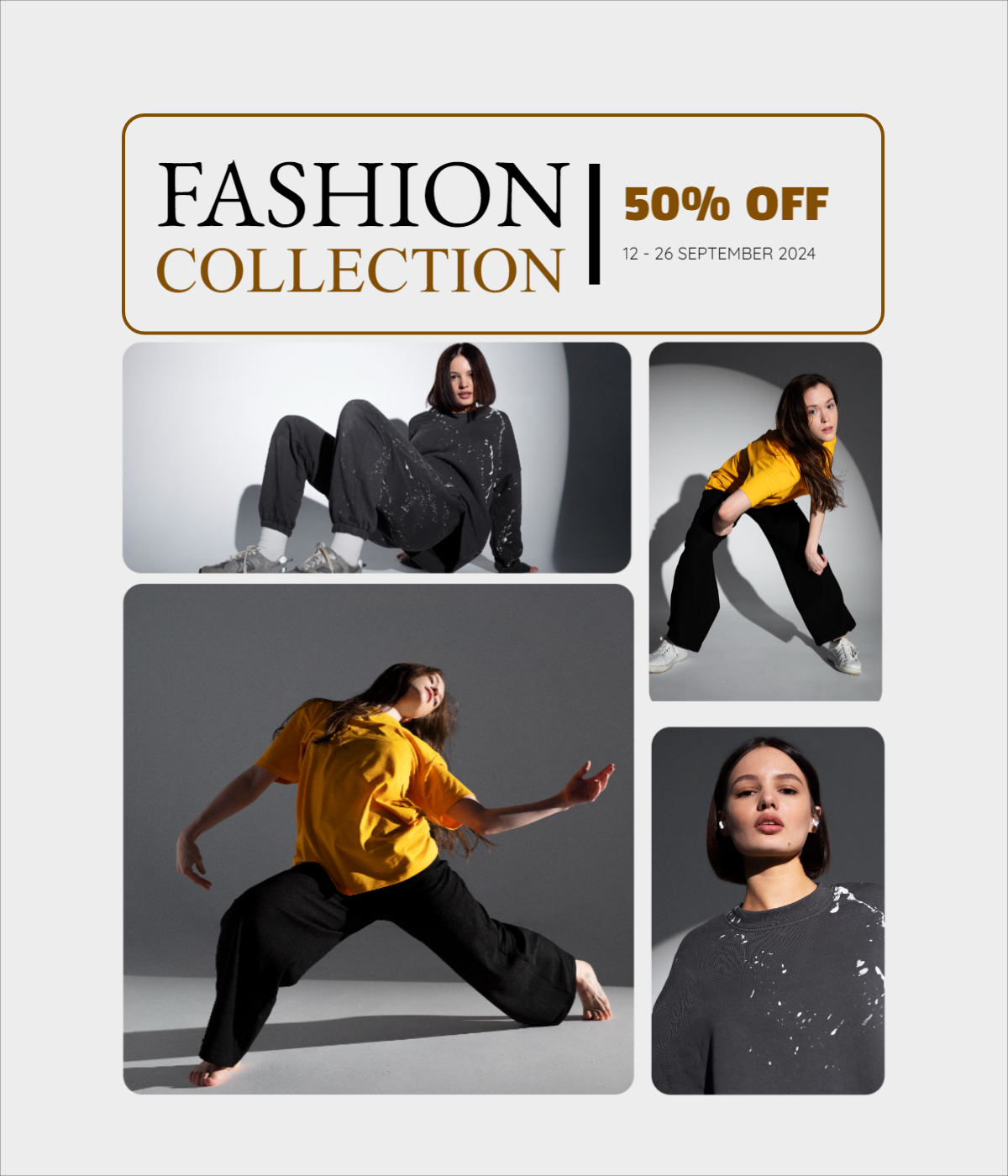 Fashion Collection Sale Poster download for free