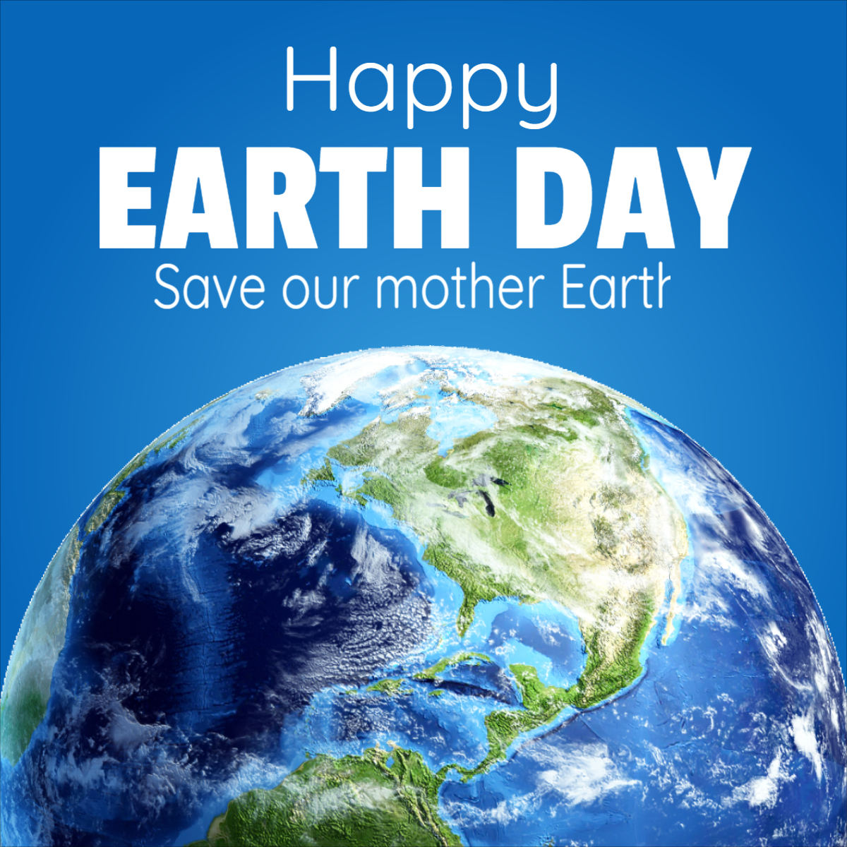 Happy International Earth Day 22 April Wishes Template Download For Free