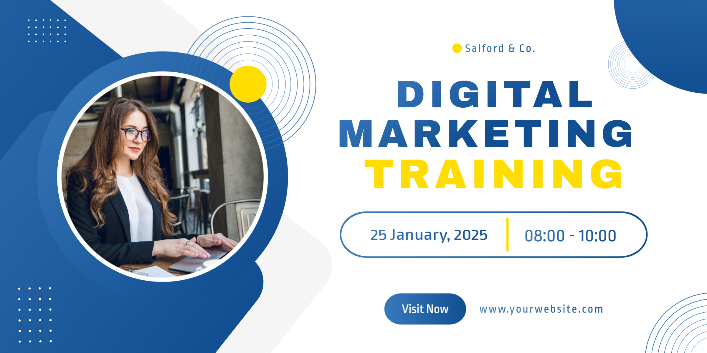 Digital Marketing Training Banner design download for free
