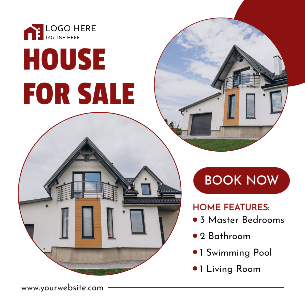 House For Sale banner design download for free